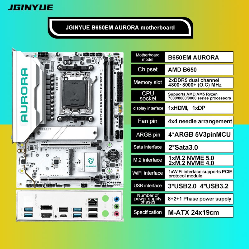 Gaming B650 MATX AMD AM5 DDR5  - Am5 Micro Atx Pcie 5.0 Motherboard 评论和价格