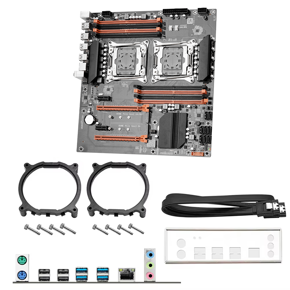 X99 Dual CPU Motherboard Kit l - Dual Lga2011-3 Server Motherboard Combo 评论和价格