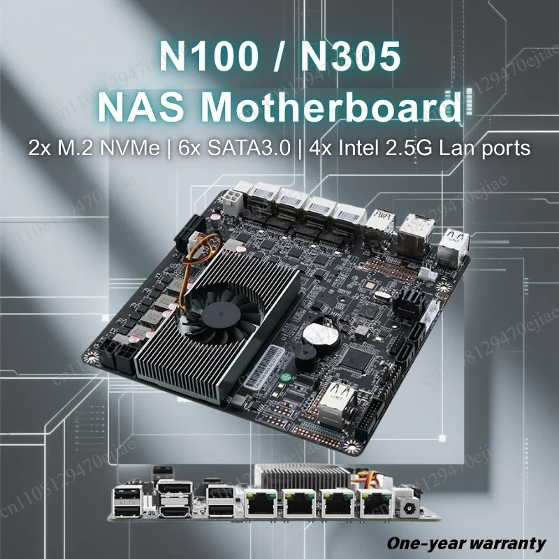 N100 Mini ITX NAS Motherboard  - Mini Itx Dual 2.5G Nas Motherboard 评论和价格