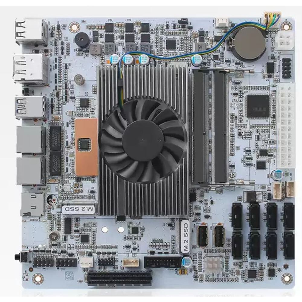 Mini‑ITX White M11 NAS Motherb - Mini Itx Dual 2.5G Nas Motherboard 评论和价格