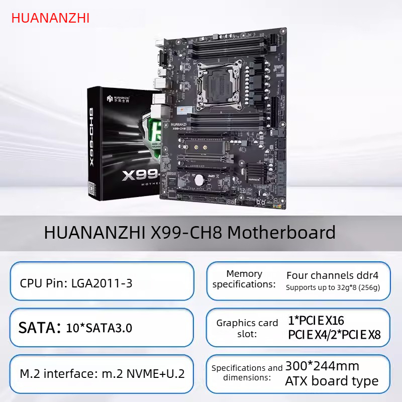 HUANANZHI LGA2011-3 X99 Mother - Dual Lga2011-3 Server Motherboard Combo 评论和价格