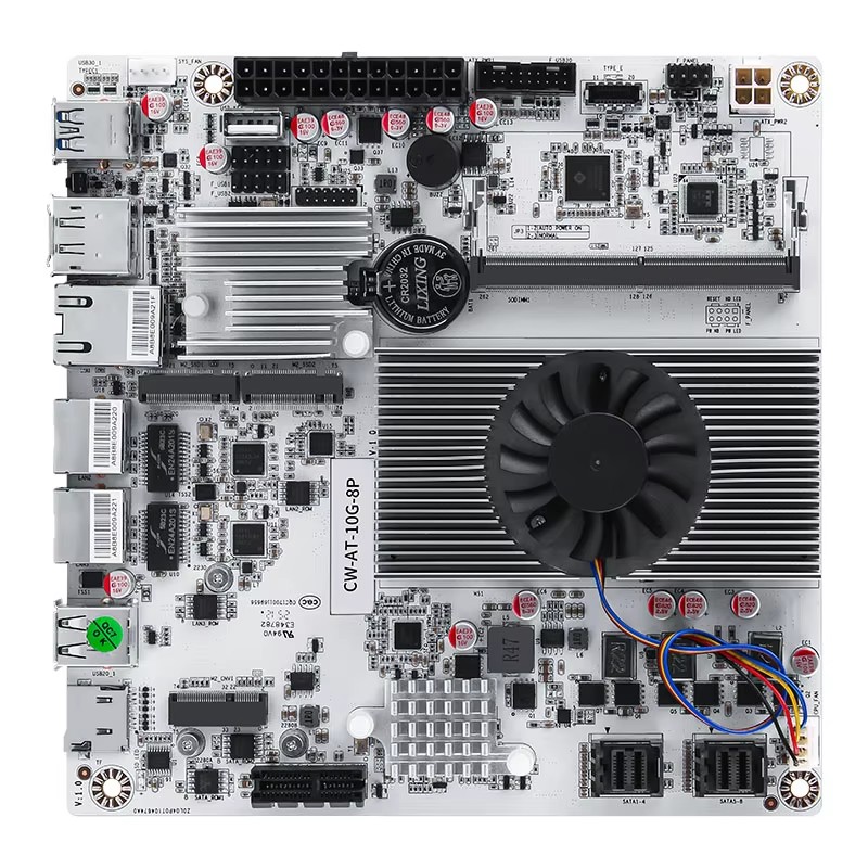 8-Bay NAS Mini ITX Motherboard - Mini Itx Dual 2.5G Nas Motherboard 评论和价格