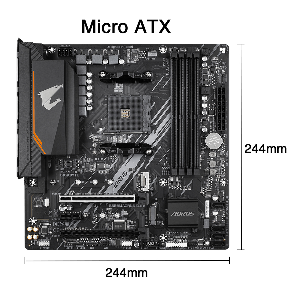 GIGABYTE New B550M AORUS ELITE - X870E Atx Motherboard 评论和价格