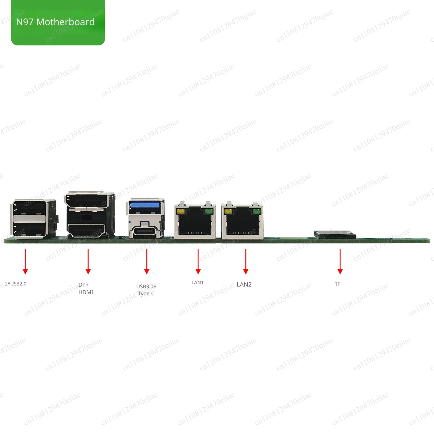 SZBOX N97 NAS Motherboard - In - Mini Itx Dual 2.5G Nas Motherboard 评论和价格