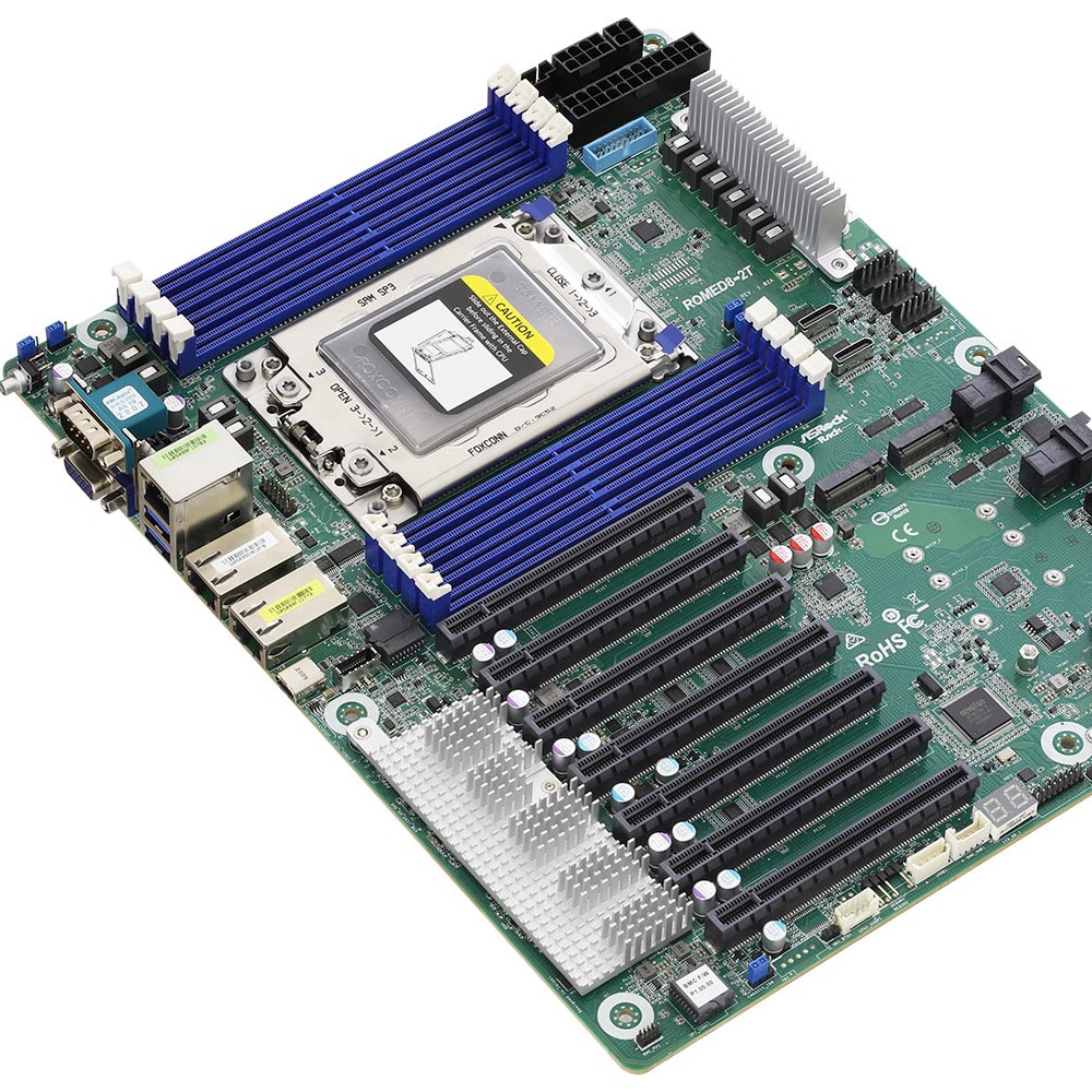 Original ASRock Rack ROMED8-2T - Dual Socket Sp3 Epyc Motherboard 评论和价格